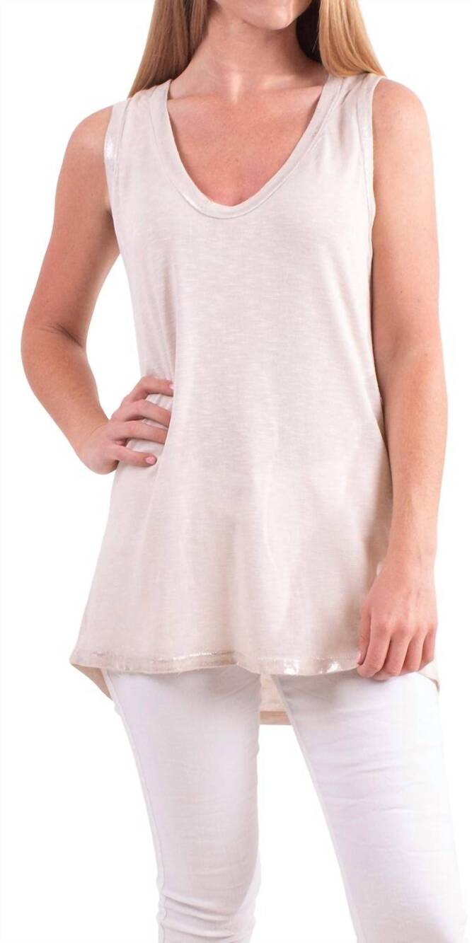 NEW GIGI MODA lunia tank in cream